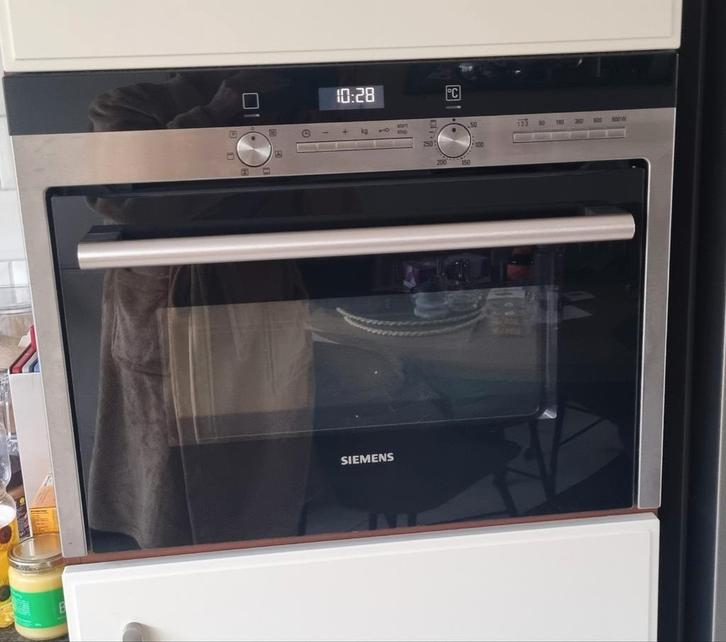 Siemens Inbouw Oven met Grill, Witgoed en Apparatuur, Ovens, Gebruikt, Inbouw, Oven met grill, 45 tot 60 cm, 45 tot 60 cm, Hete lucht