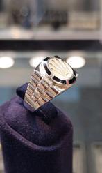 Prachtige Rolex zwart zilver 925 ring, Ophalen of Verzenden, Nieuw, Goud, Heer