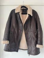 Mooie bruine leren jas, van Cabrini, maat 38, Ophalen of Verzenden, Zo goed als nieuw, Maat 38/40 (M), Bruin