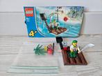 Lego set 7070 : 4+ Juniors, Catapult Raft (2004), Ophalen of Verzenden, Gebruikt, Complete set, Lego