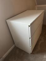 Nette witte ladenkast, Huis en Inrichting, Kasten | Ladekasten, 3 of 4 laden, Ophalen, Zo goed als nieuw, 25 tot 50 cm