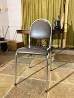 4x zwarte stoel, Ophalen, Zo goed als nieuw, Zwart, Vier