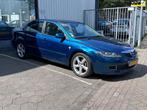 Mazda 6 Sport 2.0i Executive / Leder / Airco /, Auto's, 65 €/maand, Gebruikt, 4 cilinders, Blauw