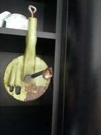 Oude gebruikte groene hand snijbonenmolen, Antiek en Kunst, Antiek | Keukenbenodigdheden, Ophalen of Verzenden
