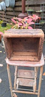 GROTE STOERE HOUTEN  VINTAGE BAK, Ophalen, Gebruikt, Rechthoekig, Hout