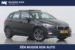 BMW 2-serie Active Tourer 218i High Executive | Panoramadak, Auto's, 730 kg, Lichtsensor, Zwart, Bedrijf