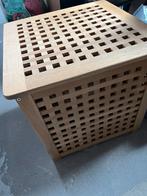 Ikea tafel met opbergruimte, Minder dan 55 cm, Gebruikt, Rechthoekig, Hout