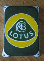 Lotus bordje Lotus emaille CABC Lotus, Reclamebord, Zo goed als nieuw, Verzenden