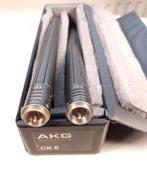 AKG CK8 Shotgun 2x capsules voor AKG C451E & C452E, Muziek en Instrumenten, Ophalen of Verzenden, Gebruikt, Studiomicrofoon