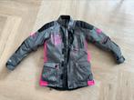 Booster kindermotorjas grijs/roze maat 164, Motoren, Kleding | Motorkleding, Jas | textiel, Tweedehands, Kinderen, Booster