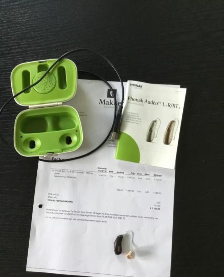 Phonak audéo L70 gehoorapparaat, zo goed als nieuw, Witgoed en Apparatuur, Persoonlijke-verzorgingsapparatuur, Zo goed als nieuw