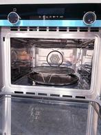 combi oven inbouw Siemens 45bij60 INC GARANTIE, Hete lucht, Zo goed als nieuw, Inbouw, Draaiplateau