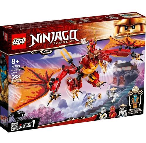 LEGO 71753 NINJAGO - Vuurdraak aanval (sealed), Kinderen en Baby's, Speelgoed | Duplo en Lego, Nieuw, Lego, Complete set, Ophalen of Verzenden