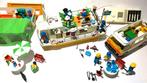 Vintage Playmobil Boot 3540 + RV Camper 3258 + Caravan 3249, Ophalen of Verzenden, Gebruikt, Complete set
