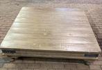 Industriële Salontafel Vierkant circa 150 cm, Ophalen, Gebruikt, 100 tot 150 cm, Vierkant