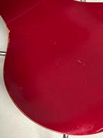 Fritz Hansen vlinderstoel Arne Jacobsen vintage bordeauxrood, Gebruikt, Vintage, Fritz Hansen, Eén