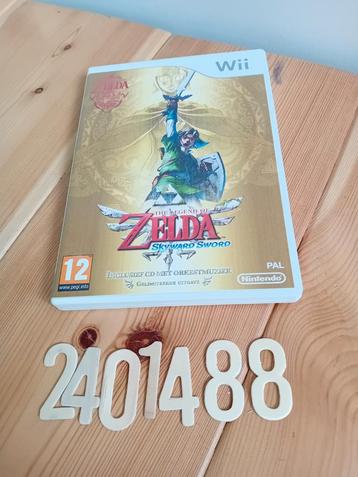Nintendo wii spel - Zelda Skyward sword  beschikbaar voor biedingen