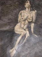 Naakte dame, Antiek en Kunst, Verzenden