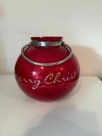Windlicht Glas Merry Christmas, Diversen, Ophalen, Gebruikt