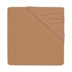 Jollein Hoeslaken Boxmatras Jersey Oker 75 x 95 cm, Kinderen en Baby's, Boxen, Ophalen, Zo goed als nieuw, Rechthoekig