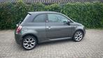 Fiat 500 1.2 69PK, GQ uitv., 16" LM.velgen, Leder, Airco., Voorwielaandrijving, 4 cilinders, 840 kg, Zwart