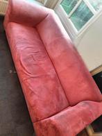 2x oranje bank, Ophalen, Gebruikt, 150 tot 200 cm, Driepersoons