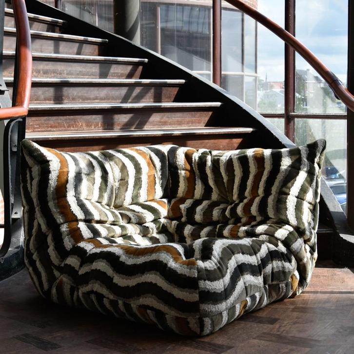 Ligne Roset Togo Corner, Huis en Inrichting, Banken | Sofa's en Chaises Longues, Zo goed als nieuw, Eenpersoons, Minder dan 150 cm