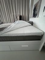 Matras en Topper 160x200, Ophalen, Tweepersoons, Zo goed als nieuw, 200 cm