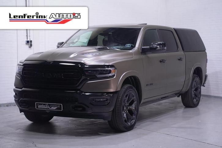 Dodge Ram 1500 5.7 V8 4x4 Limited Night Luchtvering, 22" LMV, Auto's, Dodge, Bedrijf, Te koop, RAM 1500, 360° camera, 4x4, ABS