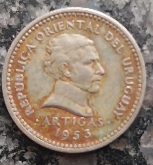 munt Uruguay 5 Centésimos 1953, Postzegels en Munten, Munten | Amerika, Losse munt, Zuid-Amerika, Ophalen of Verzenden