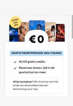 Gratis credits classpass, Drie personen of meer, Kortingsbon