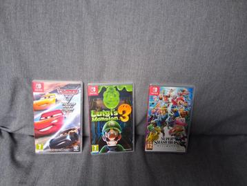 Nintendo switch games. beschikbaar voor biedingen