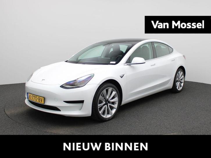 Tesla Model 3 Standard RWD Plus 60 kWh | Leder | Camera | El, Auto's, Tesla, Bedrijf, Te koop, Model 3, ABS, Airbags, Airconditioning