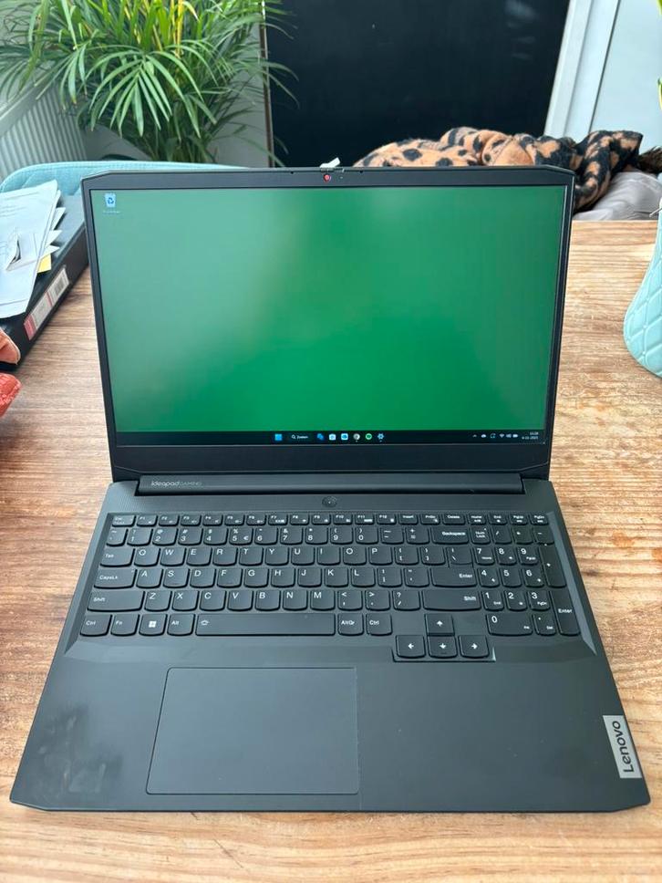 Lenovo IdeaPad Gaming 3, Computers en Software, Windows Laptops, Zo goed als nieuw, 15 inch, SSD, 3 tot 4 Ghz, 16 GB, Qwerty, Met videokaart