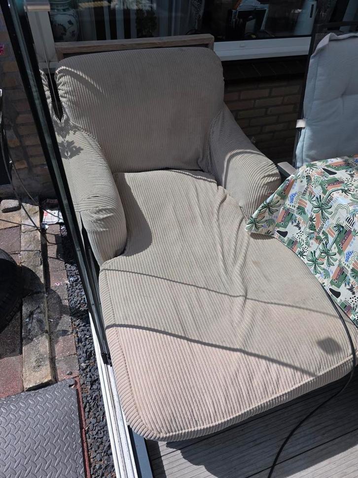 chausez longchair, Huis en Inrichting, Banken | Sofa's en Chaises Longues, Gebruikt, Ophalen