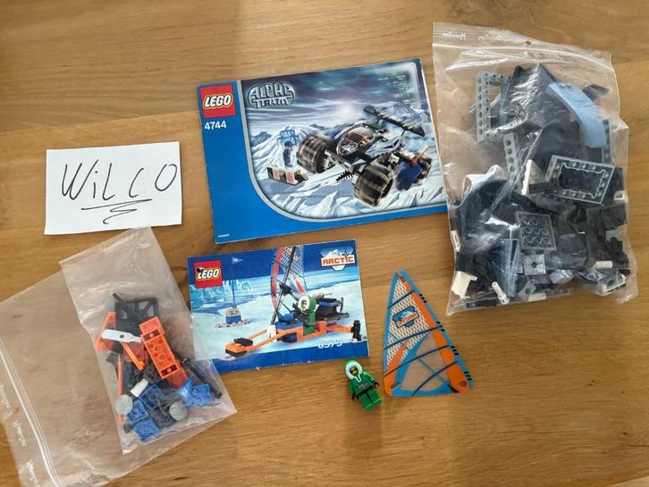 LEGO Tundra Tracker en Ice Surfer (Incompleet), Kinderen en Baby's, Speelgoed | Duplo en Lego, Gebruikt, Lego, Losse stenen, Ophalen of Verzenden