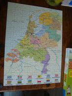 Kaart van Nederland Puzzel 8+, Ophalen, Meer dan 50 stukjes, Gebruikt, 6 jaar of ouder