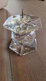 Swarovski kandelaars 1 en 3 bol uitvoering., Ophalen of Verzenden, Nieuw, Figuurtje
