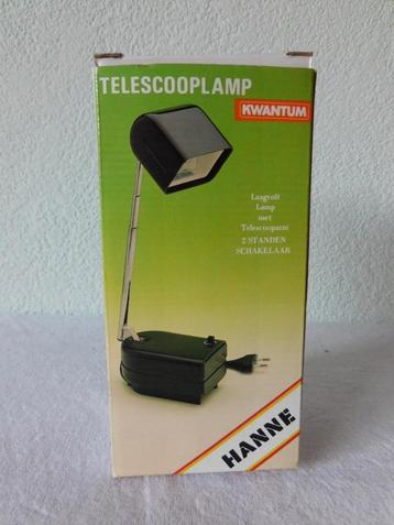 Vintage telescooplamp Hanne van kwantum, in wit, nieuw in de beschikbaar voor biedingen