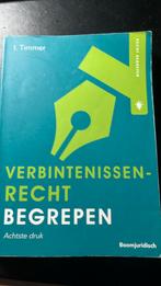 I. Timmer - Verbintenissenrecht begrepen, Gelezen, Sociale wetenschap, Ophalen of Verzenden, I. Timmer