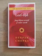 De essentie van Leef-tijd - Deepak Chopra, Ophalen of Verzenden, Zo goed als nieuw