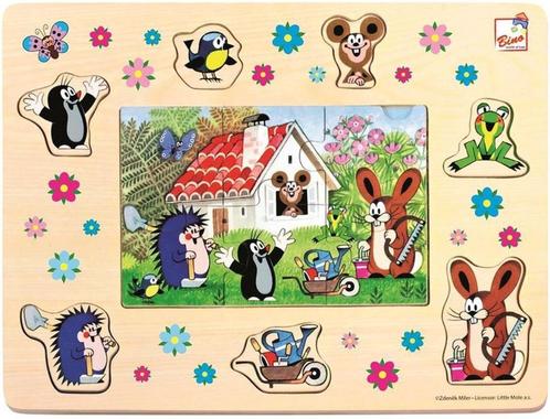 partij Puzzel kleine Mol en vriendjes13 stukjes vanaf 1,95, Kinderen en Baby's, Speelgoed | Kinderpuzzels, Nieuw, 2 tot 4 jaar