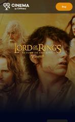 The lord of the rings in concert - 20 December, Tickets en Kaartjes, Twee personen, December