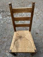 Stoelen met rieten zitting, Huis en Inrichting, Stoelen, Ophalen, Zo goed als nieuw, Bruin