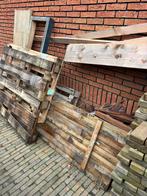Gratis: Pallets, eiken en azobe, Tuin en Terras, Minder dan 3 m³, Ophalen