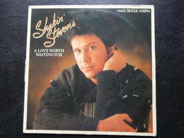 Shakin Stevens - A love worth waiting for (maxi single) beschikbaar voor biedingen