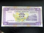 Macau 20 Patacas biljet UNC, Ophalen of Verzenden, Los biljet