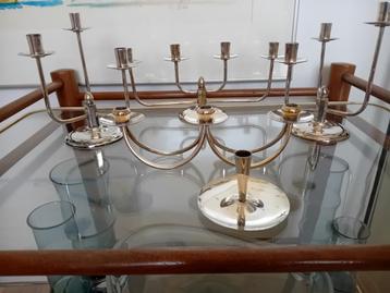 Deens design vintage kandelaars A P BERG beschikbaar voor biedingen