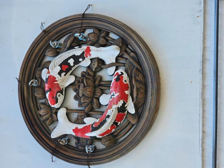 wanddecoratie  voor op te hangen van winterhard beton, Tuin en Terras, Tuinbeelden, Ophalen of Verzenden