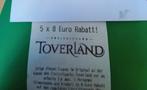 Toverland korting bon, Kortingsbon, Pretpark